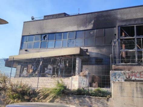 Incendio Tor Cervara