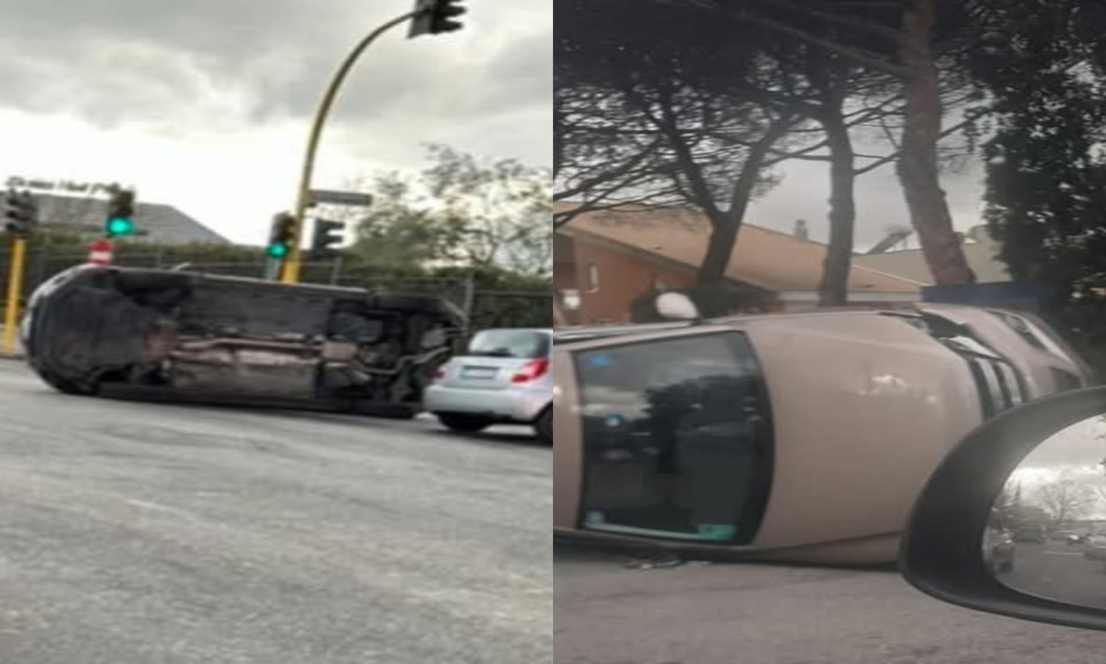 Incidente sulla Cassia a Roma