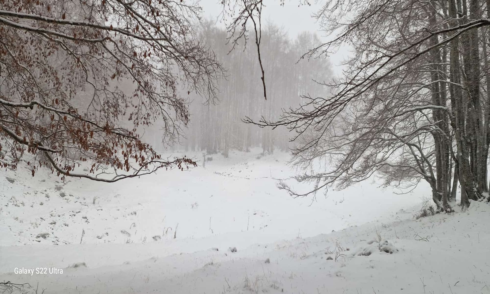 Neve nel Lazio all'Immacolata