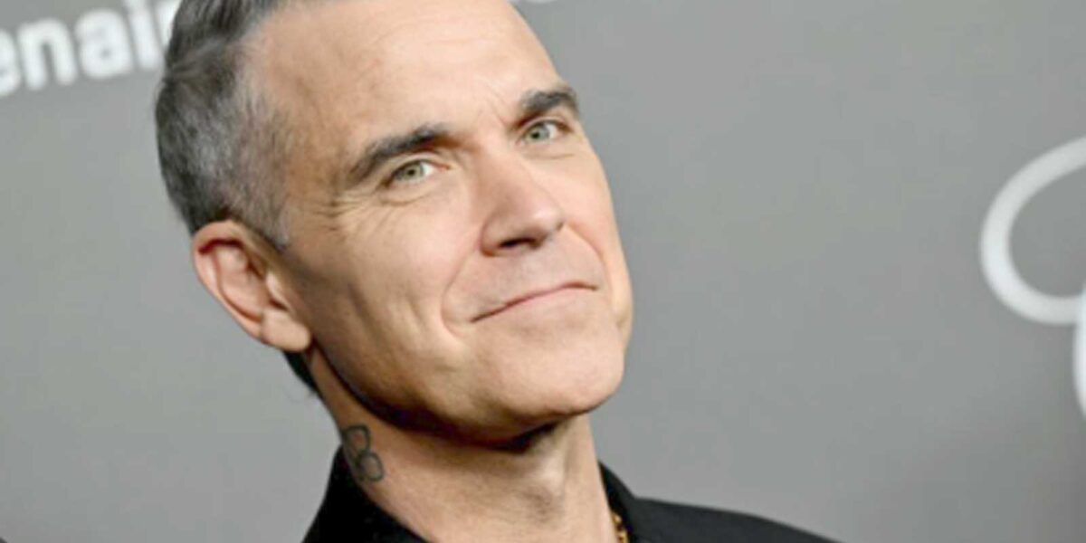 Robbie Williams a Roma per presentare il film autobiografico 'Better man'