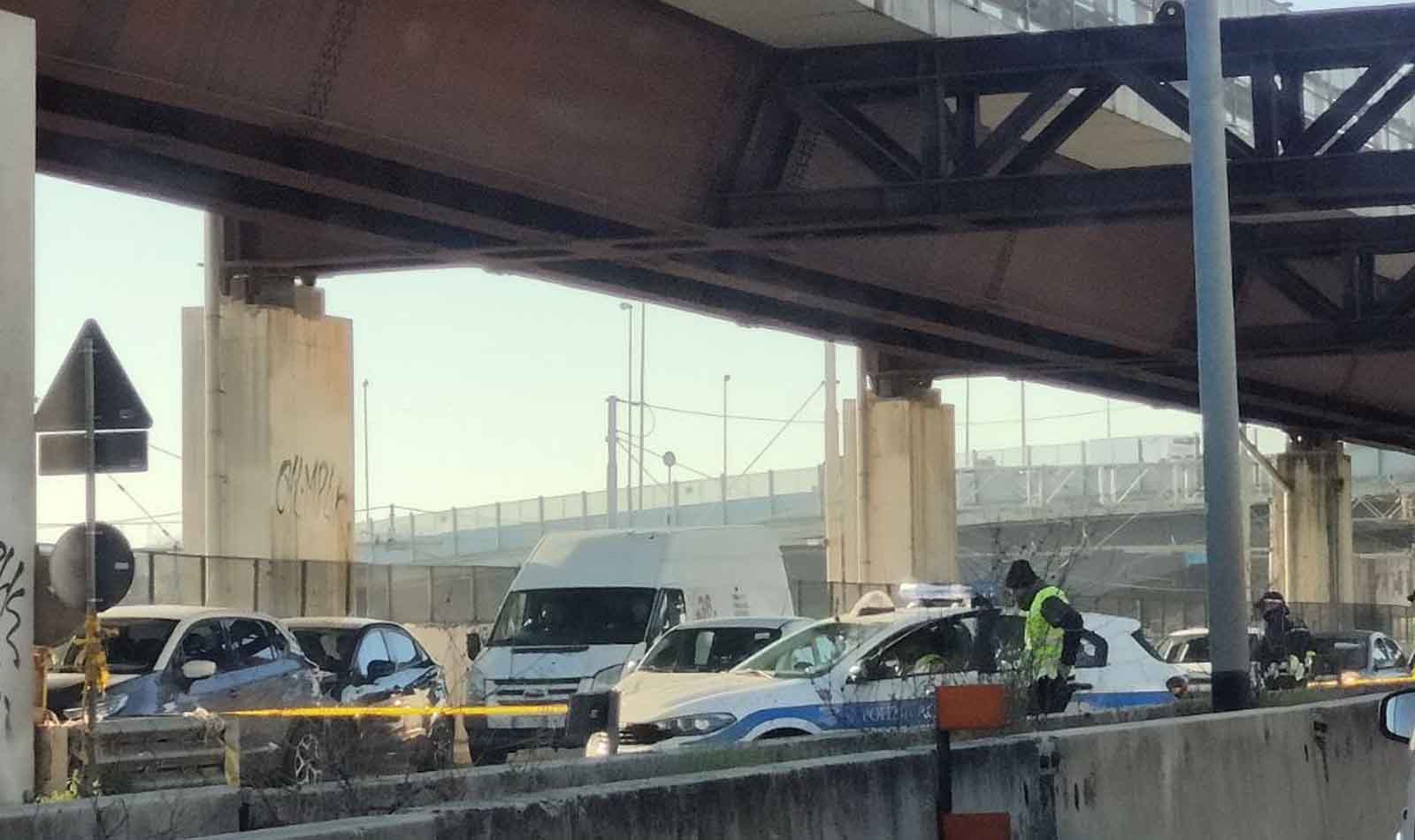 Roma incidente in Tangenziale Est Polizia Locale