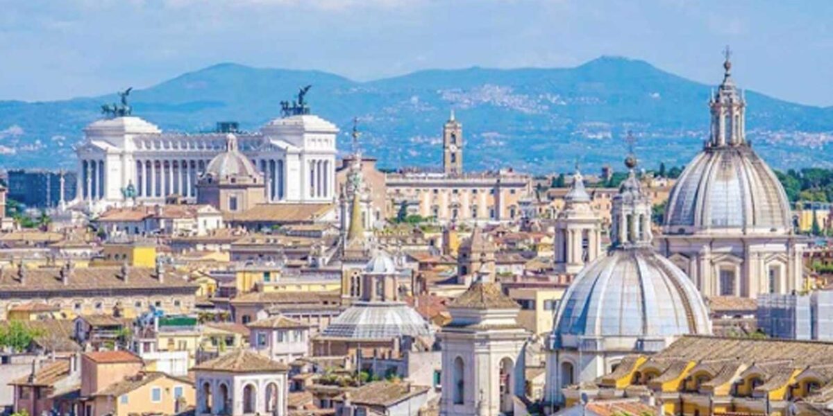 Roma, veduta dall'alto