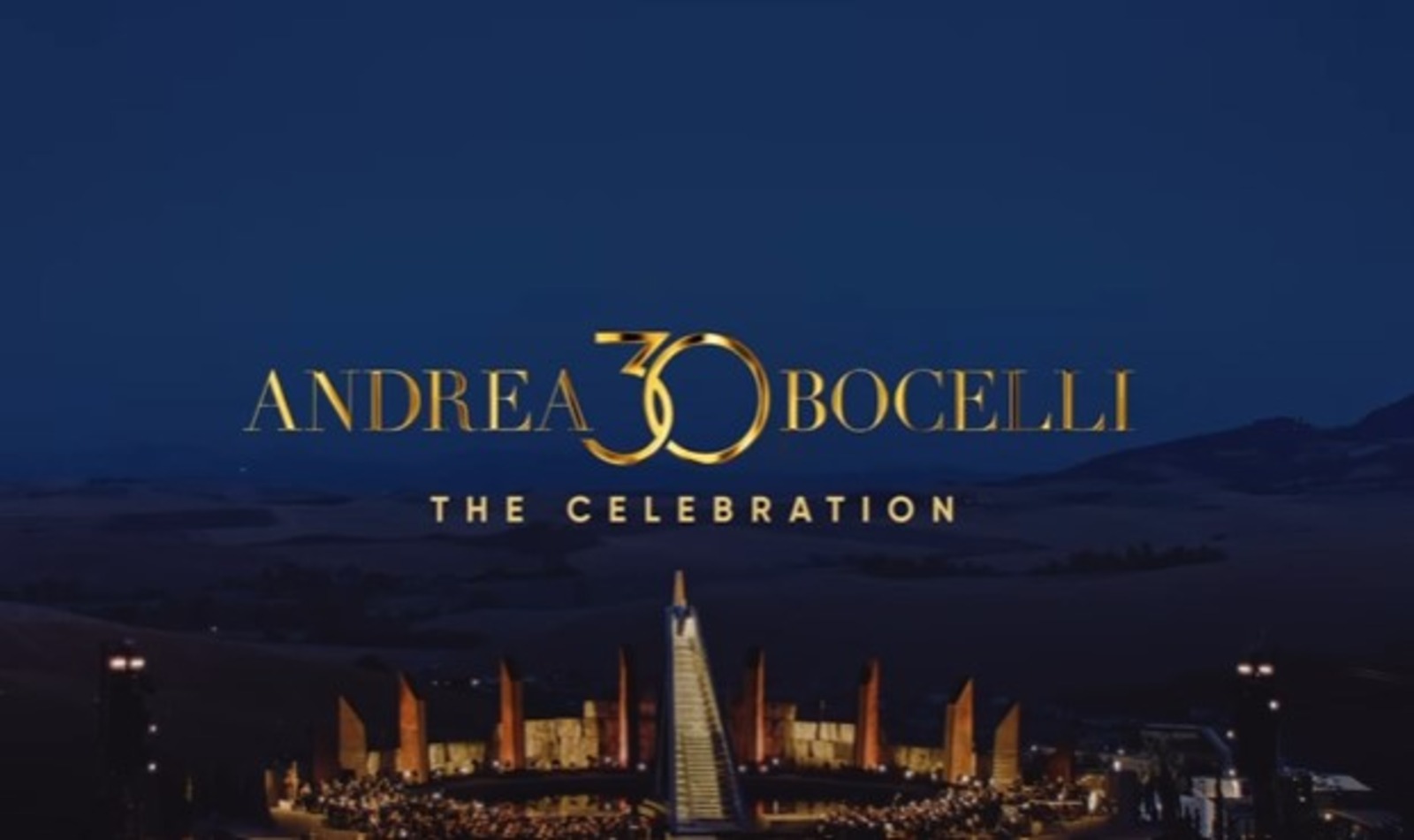 Andrea Bocelli The Celebration su Canale 5