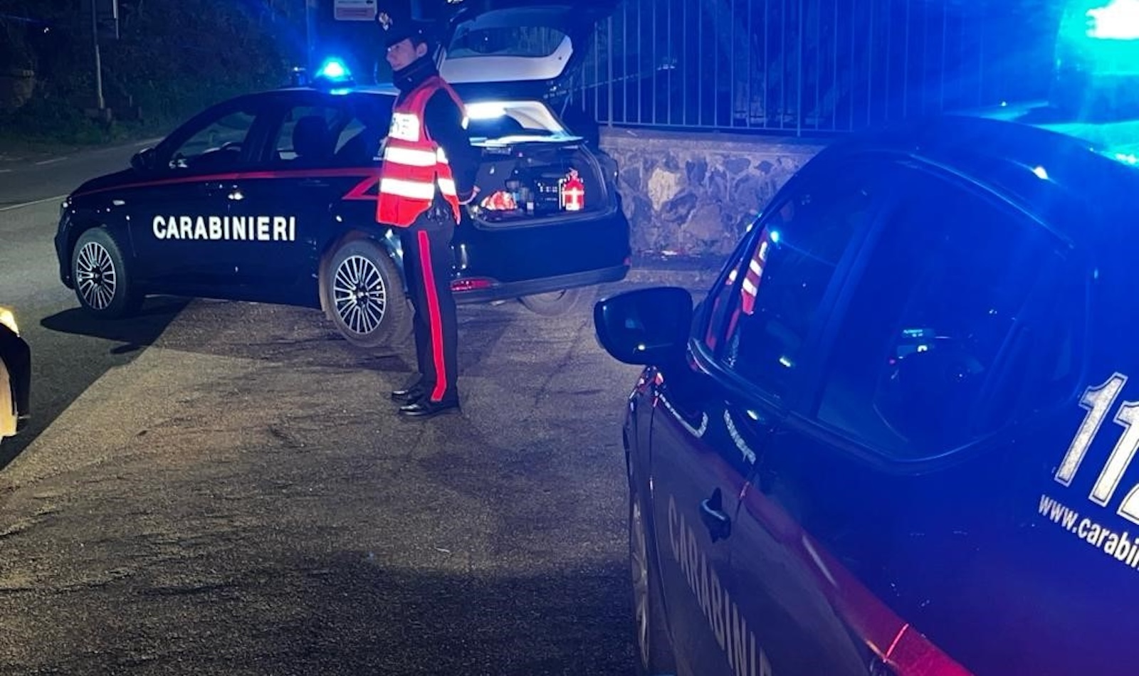 controlli carabinieri notte