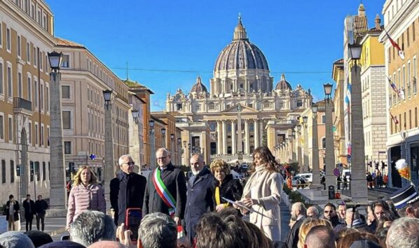 Inaugurazione Piazza Pia