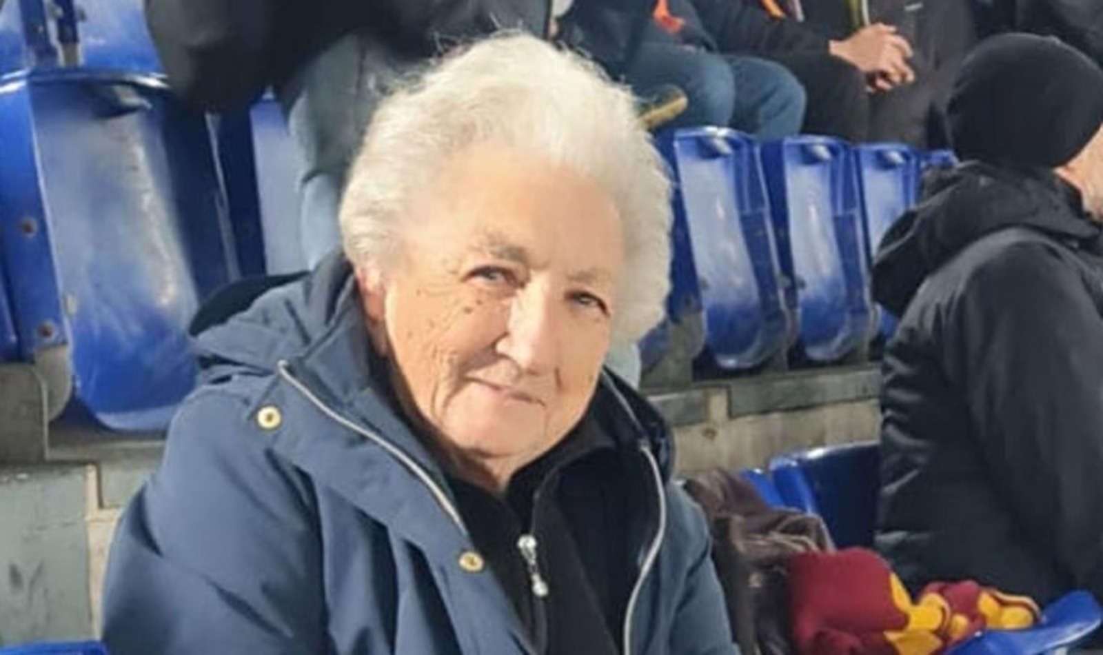 Nonna Noris tifosa della Roma