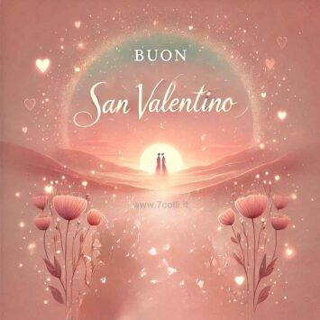 Buon San Valentino auguri disegno