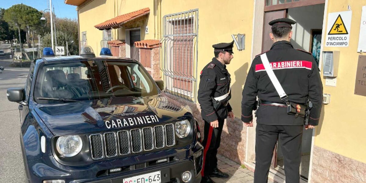 Carabinieri di Gavignano in azione