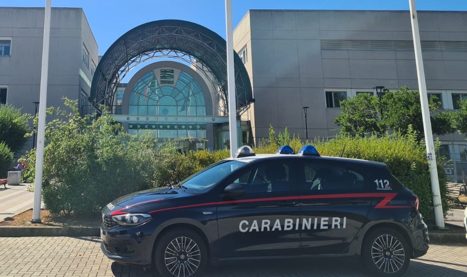 Carabinieri ospedale Tor Vergata