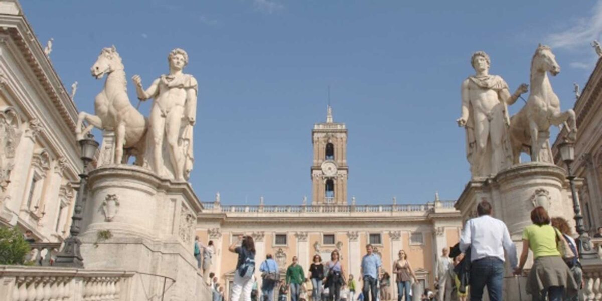 Roma, piazza del Campidoglio