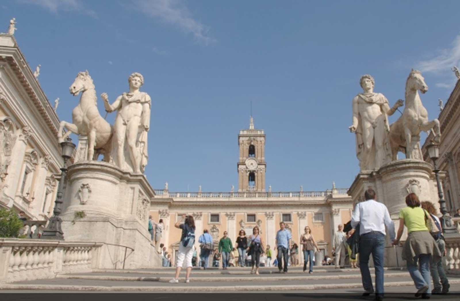 Roma, piazza del Campidoglio