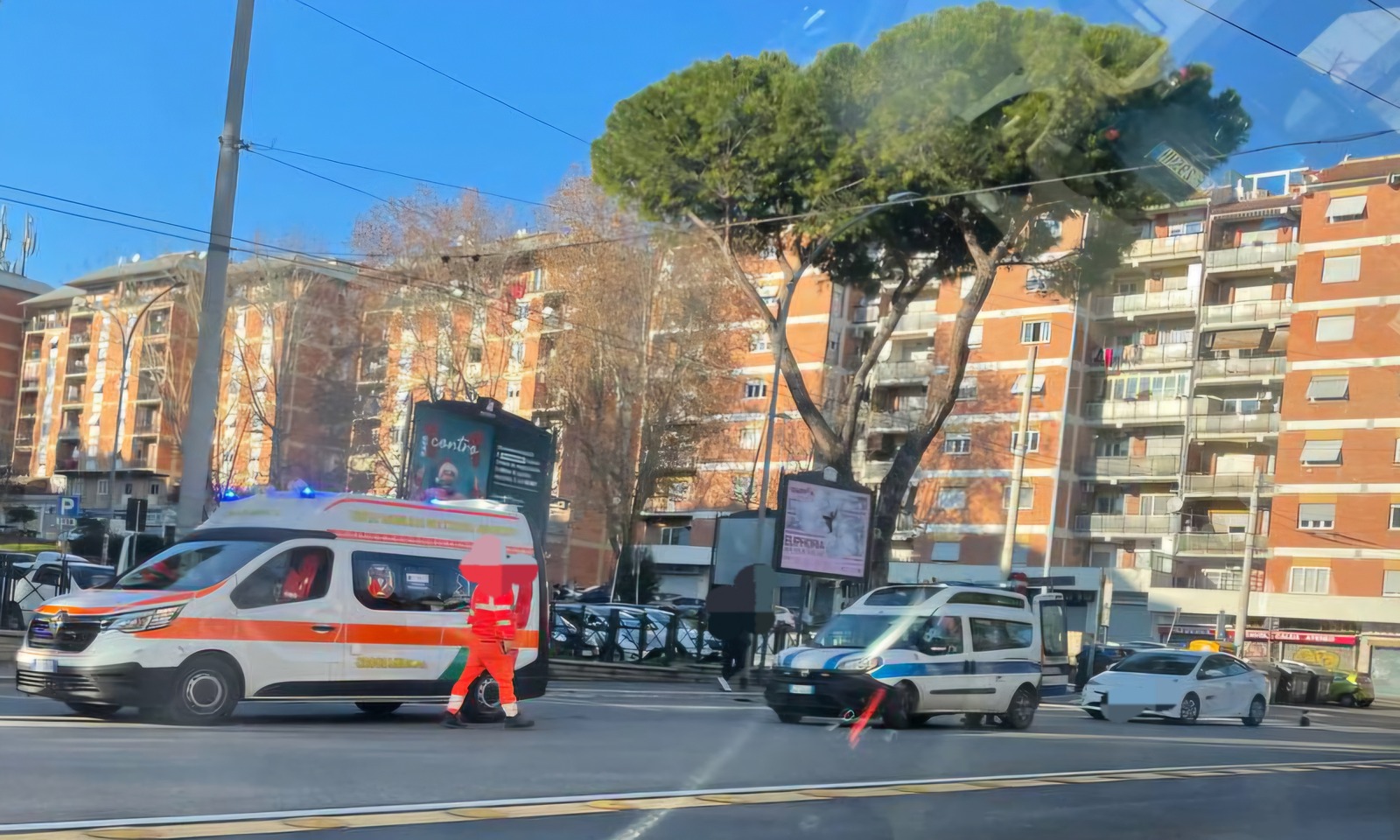 Raffica di incidenti a Roma Nord