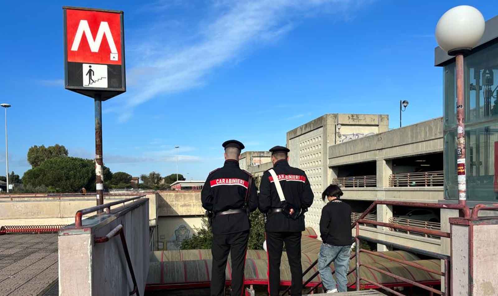 Roma Carabinieri metro C