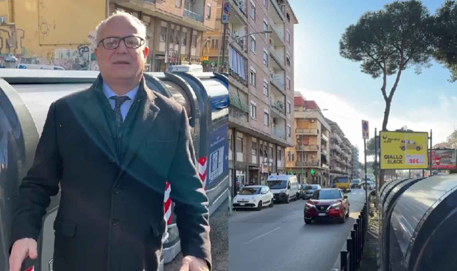 Roma e il futuro nel cassonetto Gualtieri regala all’Appia le campane e toglie i parcheggi