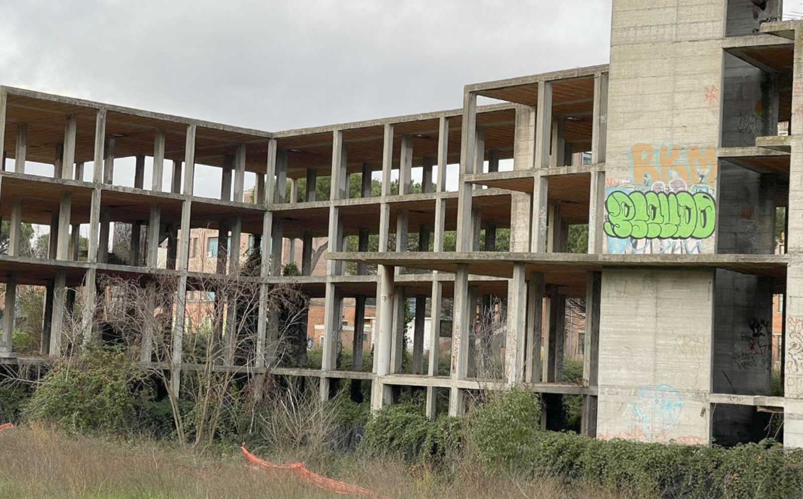 Roma sud, lo scheletro di Tor Marancia, foto del Municipio