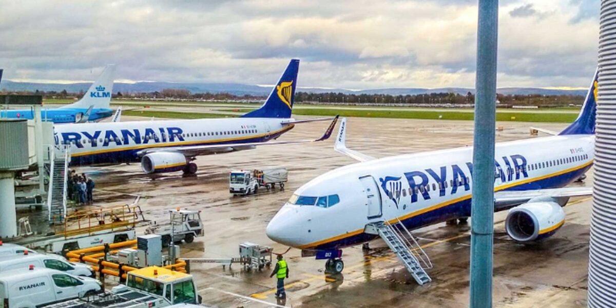 Aereo Ryanair a Roma - Ciampino