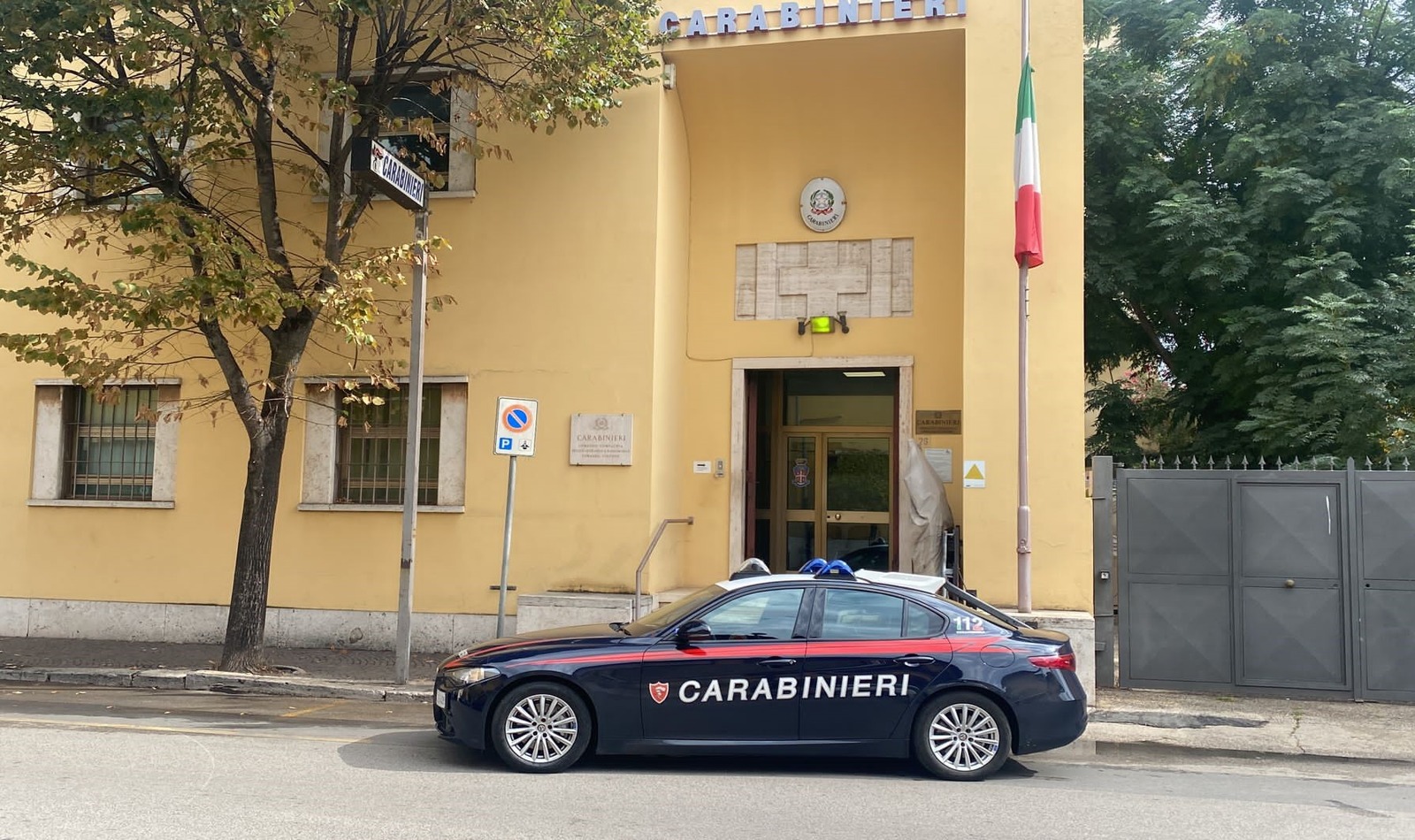 Carabinieri a Pomezia