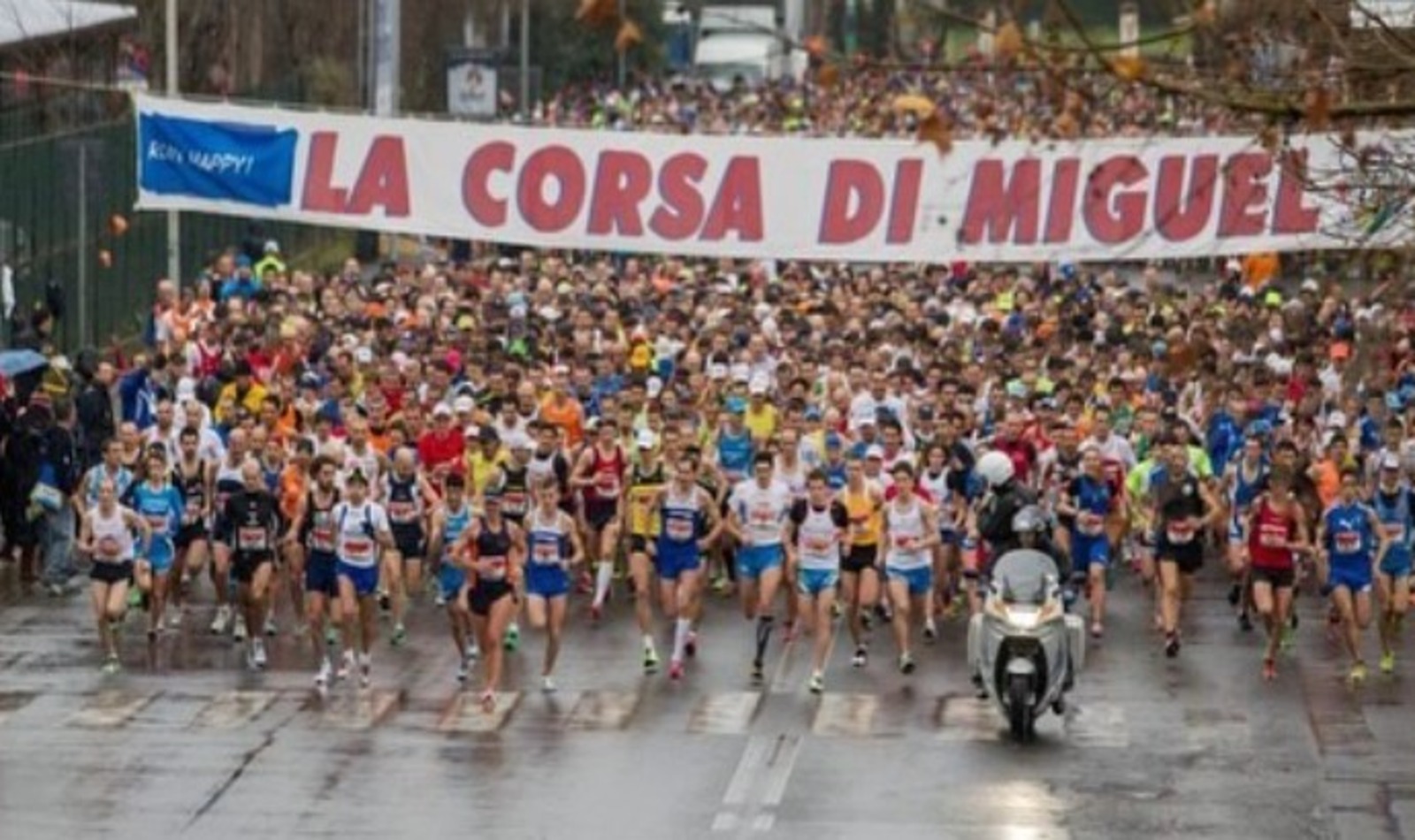 La corsa di Miguel a Roma