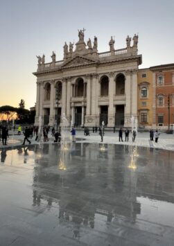 fontane piazza San Giovanni