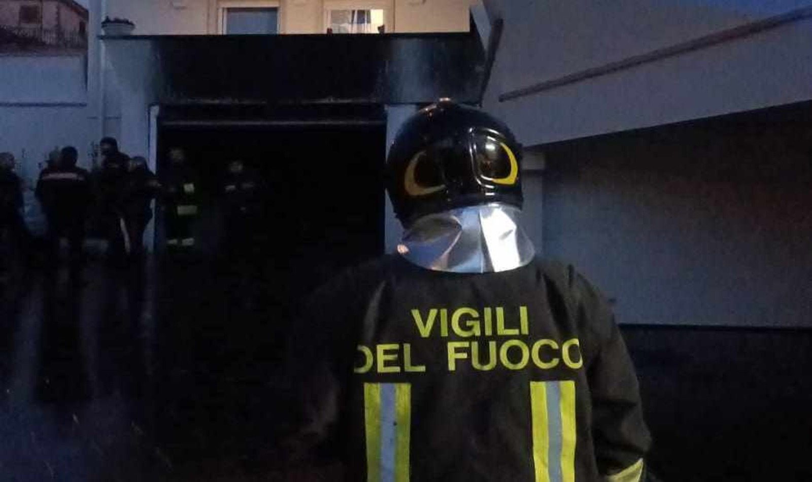 vigili del fuoco incendio Palestrina