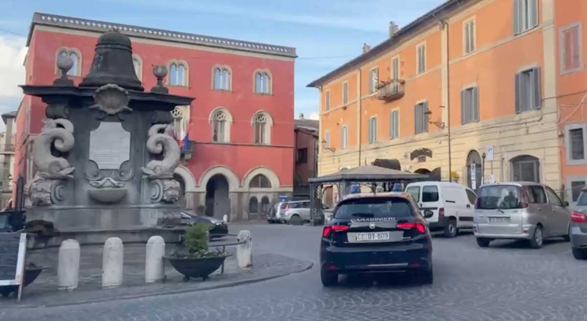 Carabinieri a Campagnano di Roma