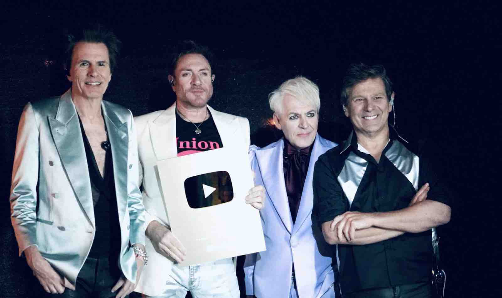 Duran Duran ritirano il premio visualizzazioni su YouTube