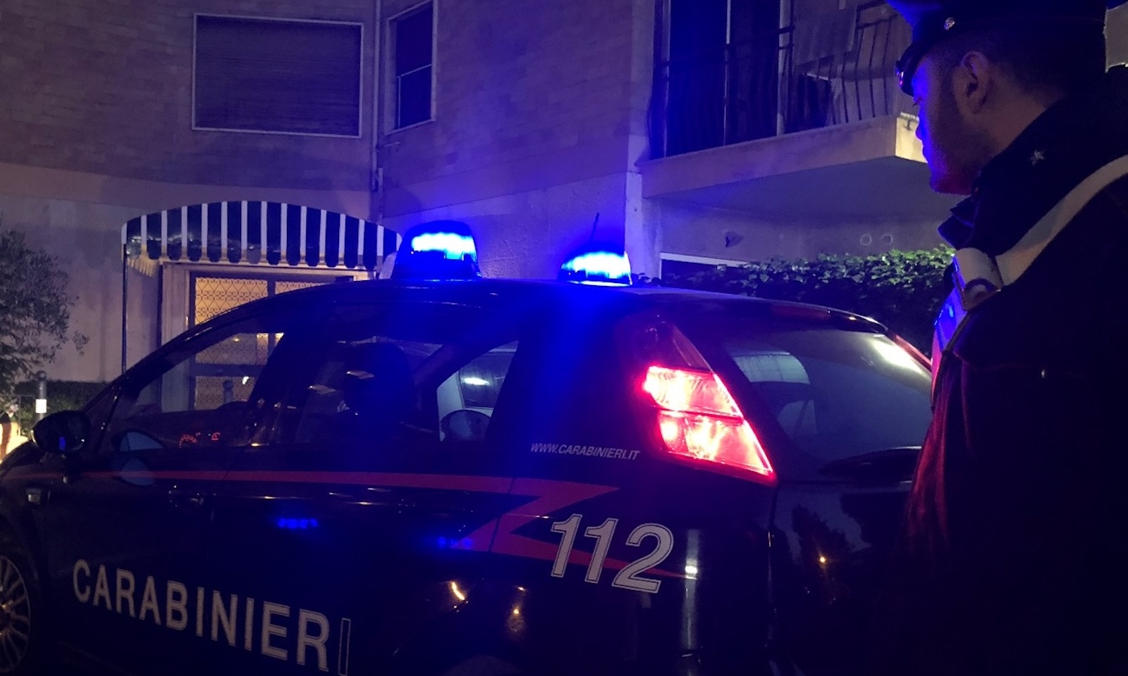 I Carabinieri intervenuti