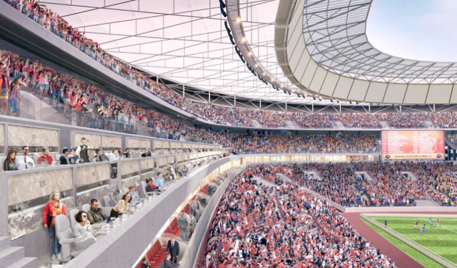 Il nuovo stadio della Roma a Pietralata ospiterà gli europei 2023: Federcalcio in pressing su Gualtieri