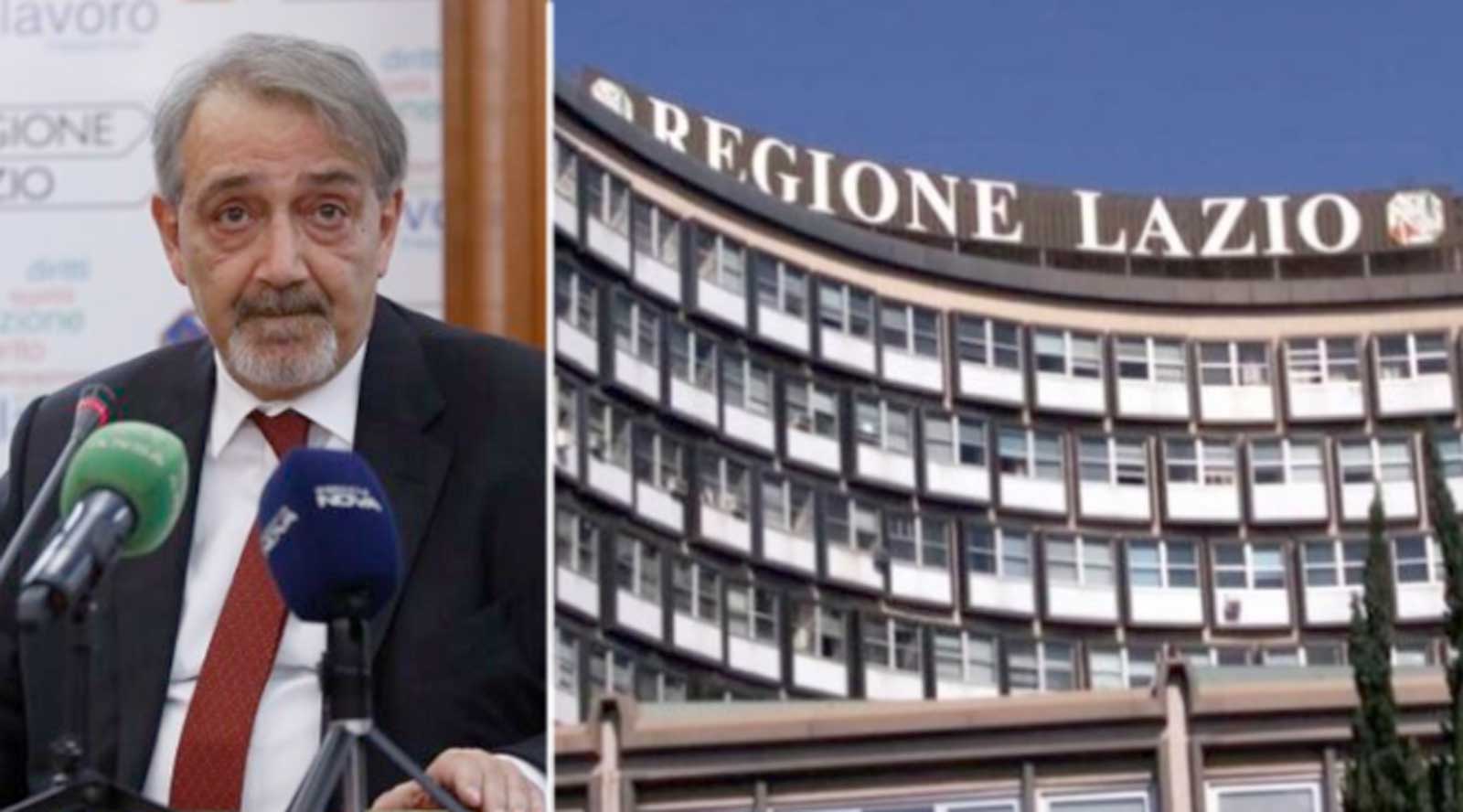 Regione Lazio e il governatore Francesco Rocca