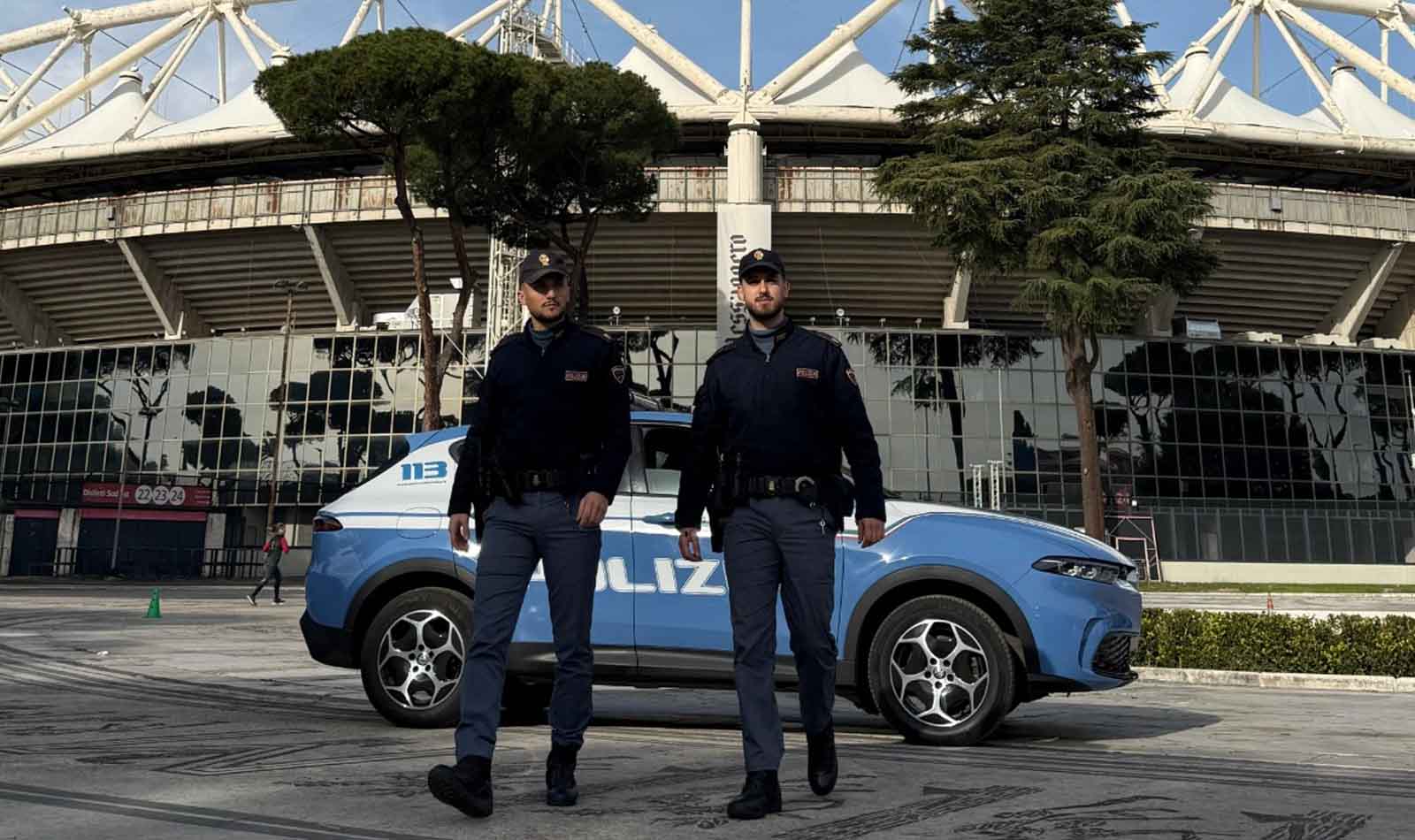 Roma, Polizia allo Stadio Olimpico 16 Daspo