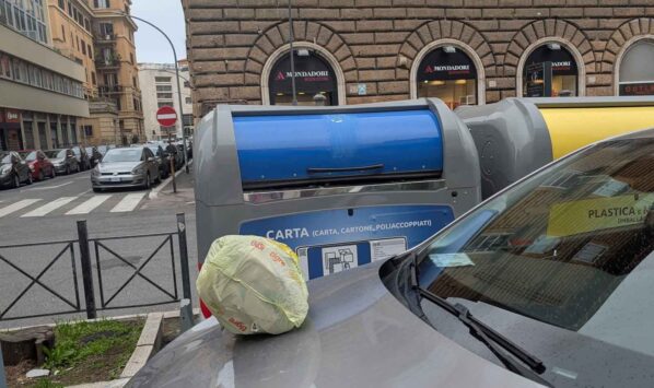 Roma nuovi cassonetti Appia