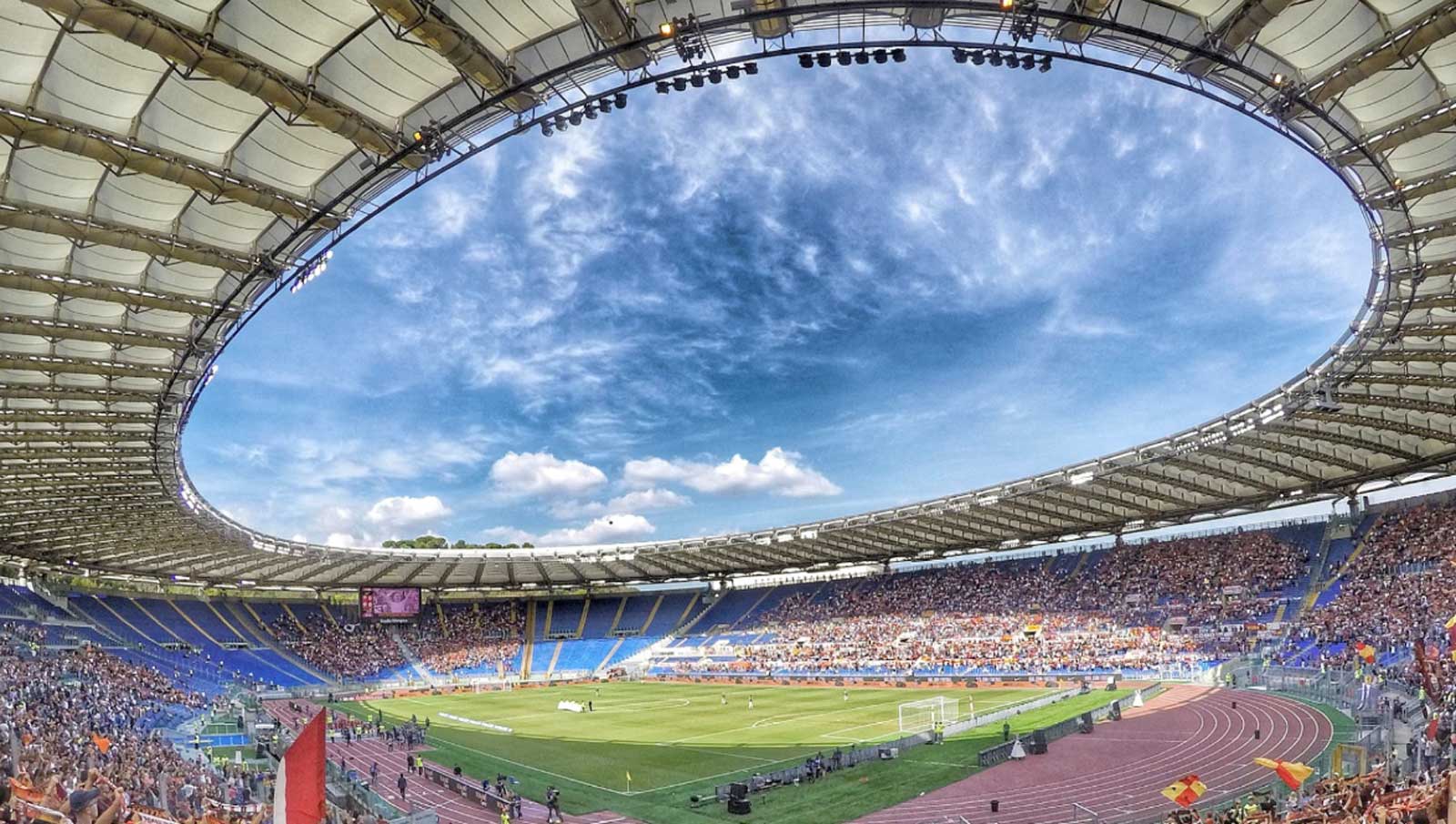 Roma, il rendering del nuovo stadio della Roma a Pietralata