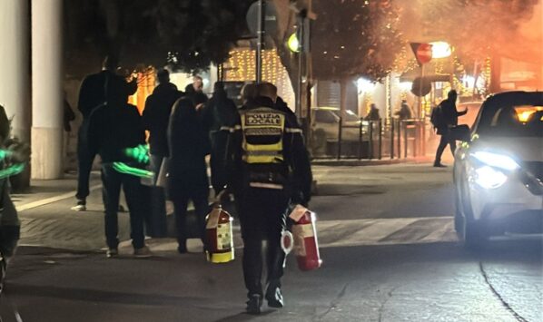 incendio auto Ciampino