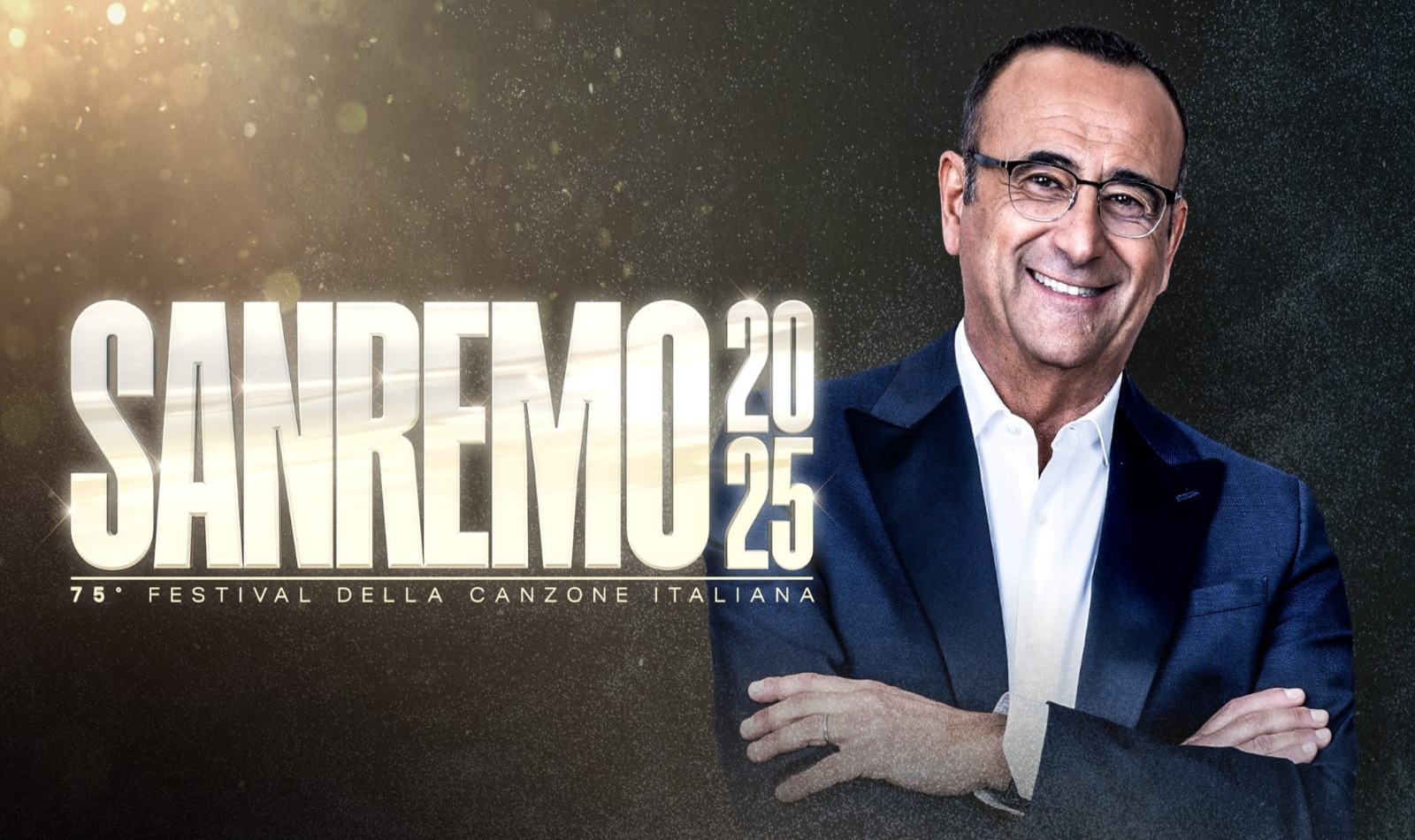 Carlo Conti a Sanremo 2025