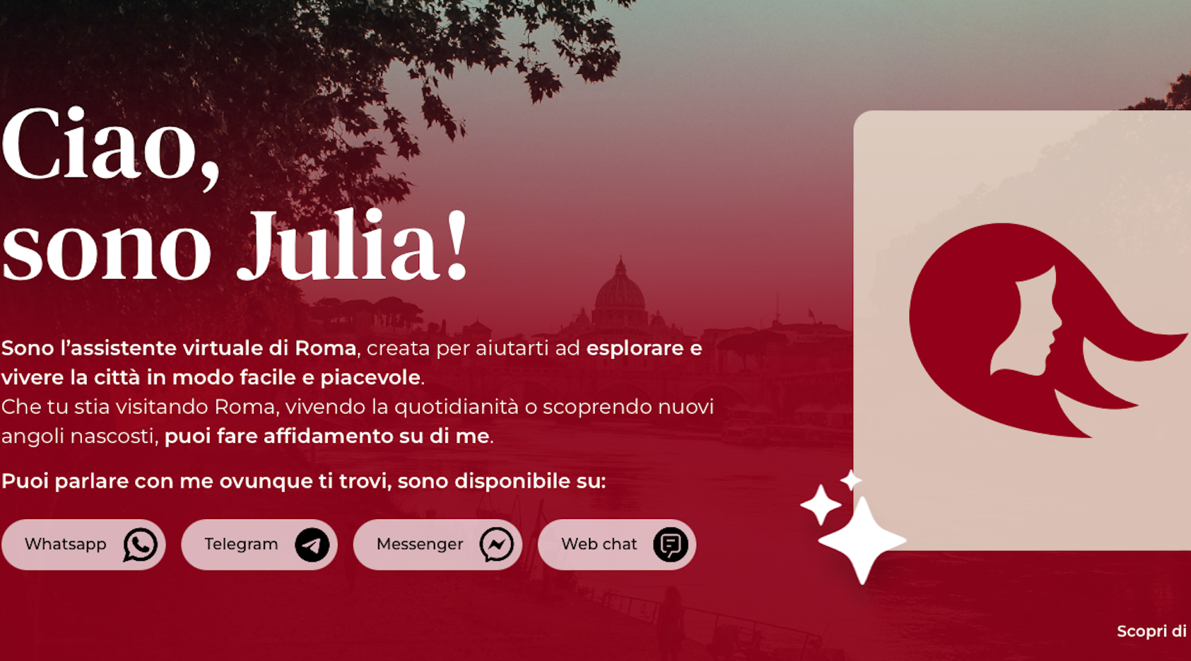 Julia assitente virtuale Roma