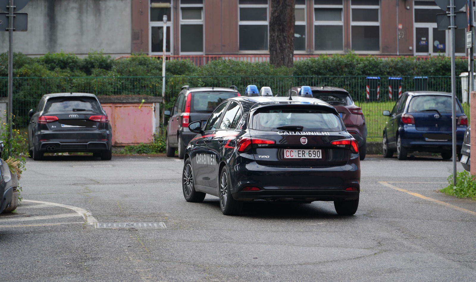 Carabinieri al Quarticciolo